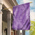 Hawaii Plumeria Lei Garden Flag Aloha Festive Vibe - Violet