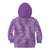 Hawaii Plumeria Lei Kid Hoodie Aloha Festive Vibe - Violet