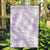 Hawaii Plumeria Lei Garden Flag Aloha Festive Vibe - Amethyst