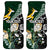 Custom South Africa Mix New Zealand Rugby 2023 Car Mats World Cup Greatest Rivalry LT7 Black Green - Polynesian Pride