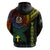 Custom Vanuatu Hoodie Turtle Chest Tattoo Flag Color Tafea LT7 - Polynesian Pride