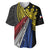 Philippines Sun Baseball Jersey Pasifika Tribal Style