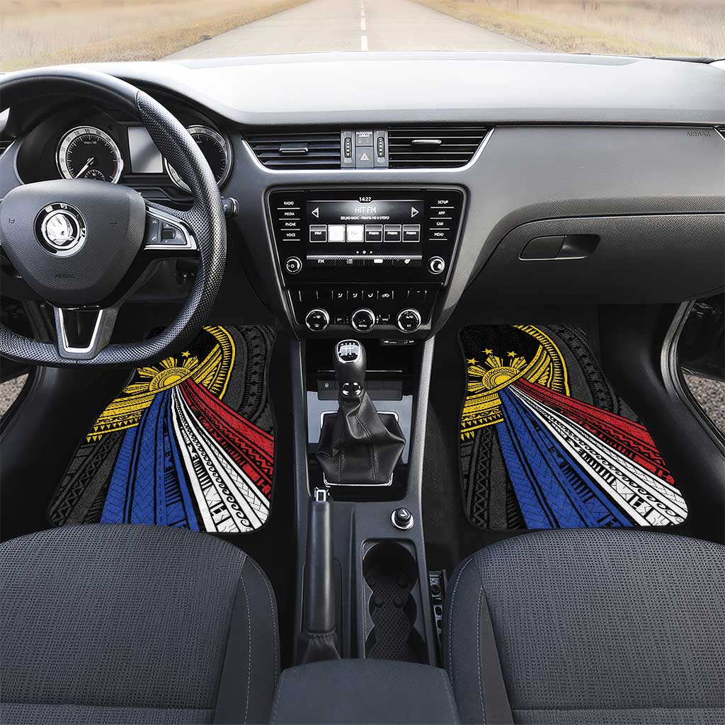 Philippines Sun Car Mats Pasifika Tribal Style