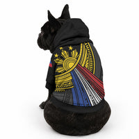 Philippines Sun Pet Hoodie Pasifika Tribal Style