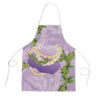 Hawaii Kauai Island Flowers Lei Apron Mokihana Lei