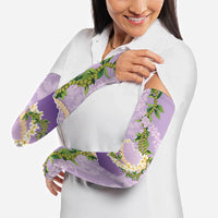 Hawaii Kauai Island Flowers Lei Arm Sleeves Mokihana Lei