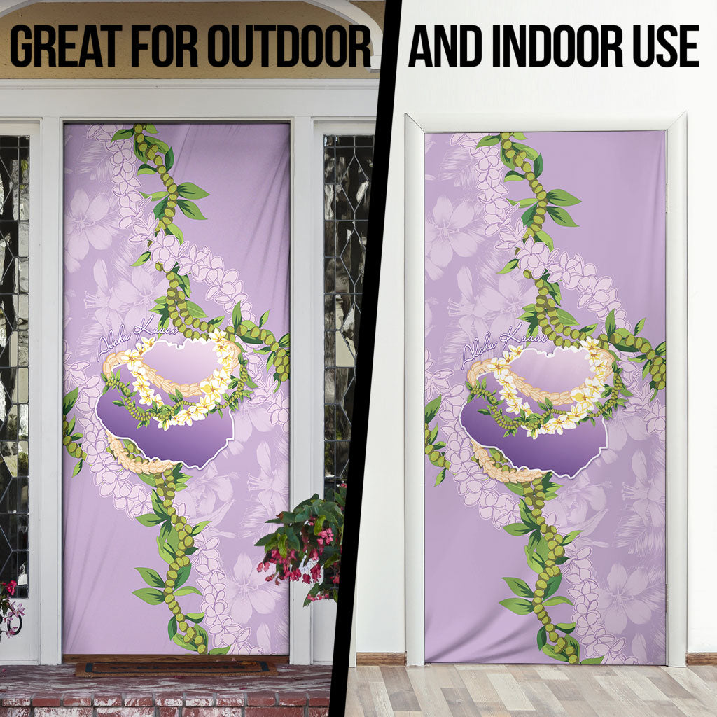Hawaii Kauai Island Flowers Lei Door Cover Mokihana Lei LT7 - Polynesian Pride