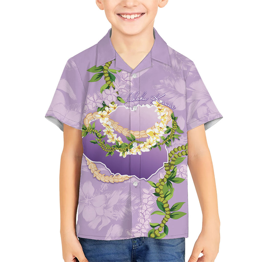 Hawaii Kauai Island Flowers Lei Hawaiian Shirt Mokihana Lei LT7 - Polynesian Pride