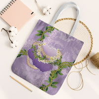 Hawaii Kauai Island Flowers Lei Tote Bag Mokihana Lei