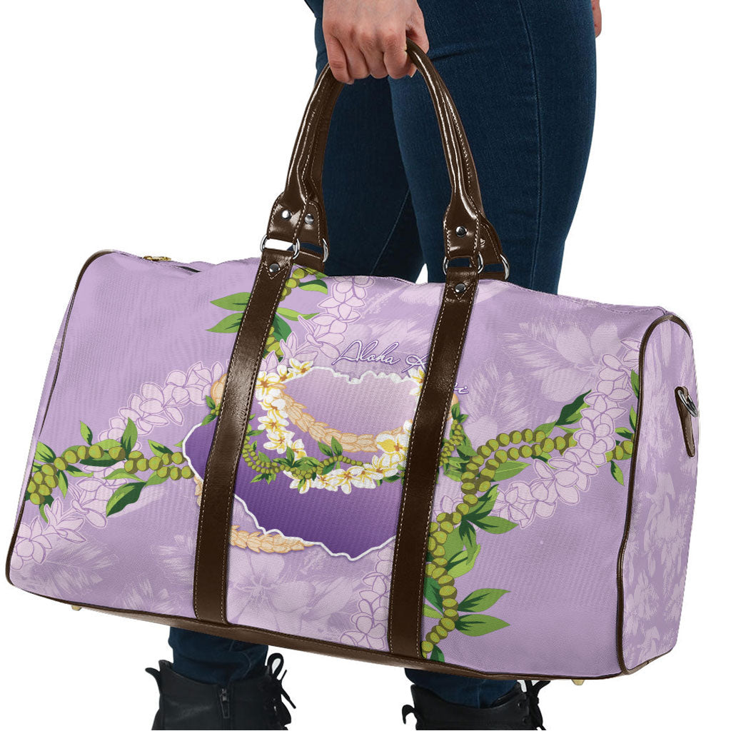 Hawaii Kauai Island Flowers Lei Travel Bag Mokihana Lei