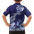 Fiji Queen Victoria School Personalised Family Matching Off Shoulder Short Dress and Hawaiian Shirt Masi Tapa Torn Style