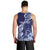 Fiji Queen Victoria School Personalised Men Tank Top Masi Tapa Torn Style