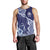 Fiji Queen Victoria School Personalised Men Tank Top Masi Tapa Torn Style