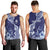 Fiji Queen Victoria School Personalised Men Tank Top Masi Tapa Torn Style