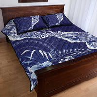 Fiji Queen Victoria School Personalised Quilt Bed Set Masi Tapa Torn Style