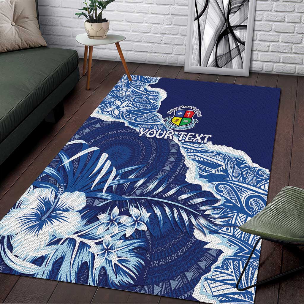 Fiji Lelean Memorial School Personalised Area Rug Korodredre Davuilevu Masi Mix Style
