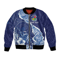 Fiji Lelean Memorial School Personalised Bomber Jacket Korodredre Davuilevu Masi Mix Style
