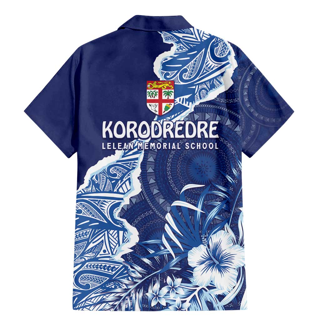 Fiji Lelean Memorial School Personalised Family Matching Mermaid Dress and Hawaiian Shirt Korodredre Davuilevu Masi Mix Style