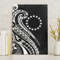 Kia Orana Cook Islands Canvas Wall Art Kerekere Plumeria Tropical Waves - Polynesian Pride