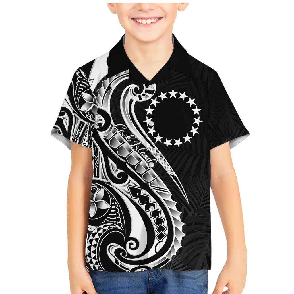 Kia Orana Cook Islands Family Matching Mermaid Dress and Hawaiian Shirt Kerekere Plumeria Tropical Waves - Polynesian Pride