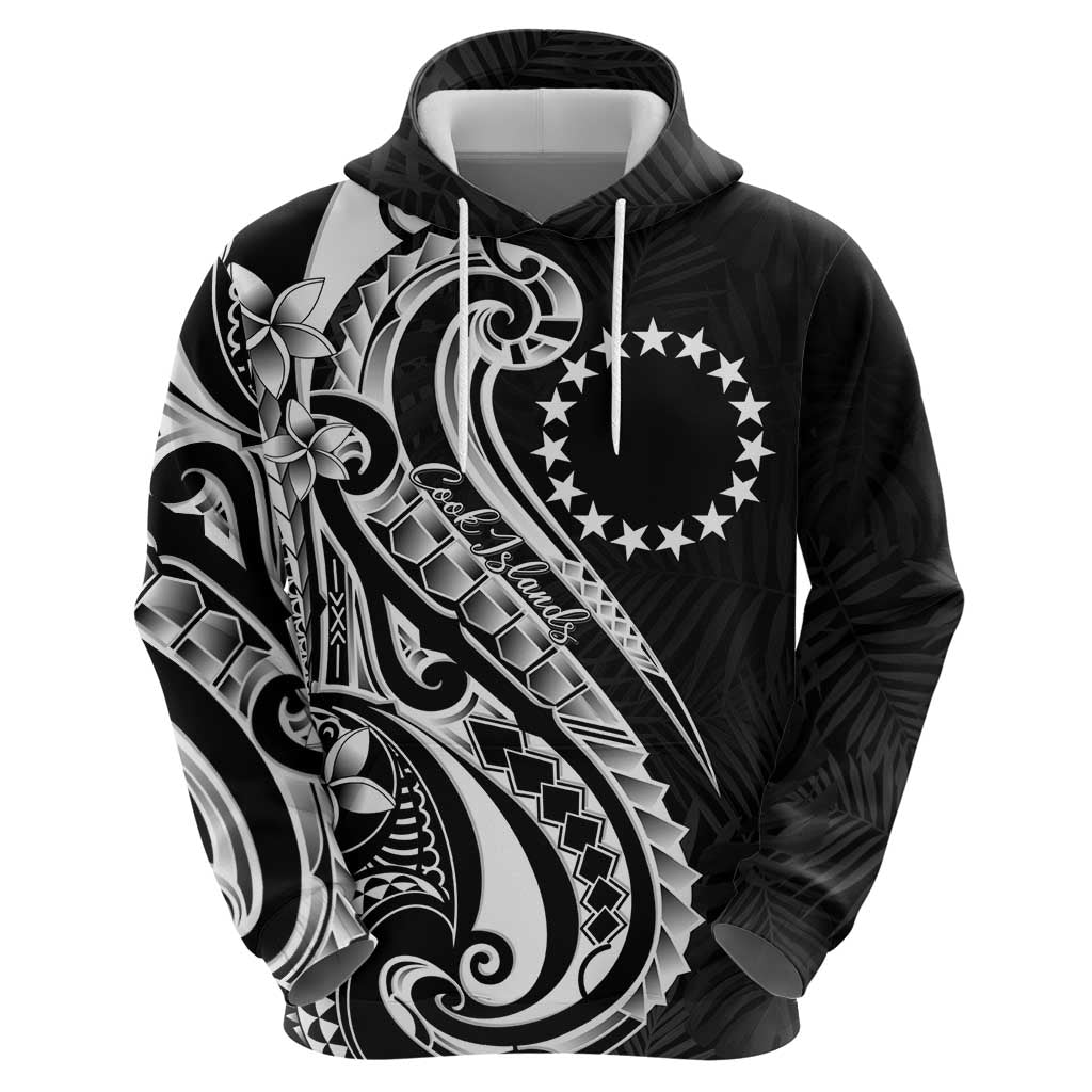Kia Orana Cook Islands Hoodie Kerekere Plumeria Tropical Waves LT7 - Polynesian Pride