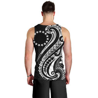 Kia Orana Cook Islands Men Tank Top Kerekere Plumeria Tropical Waves LT7 - Polynesian Pride
