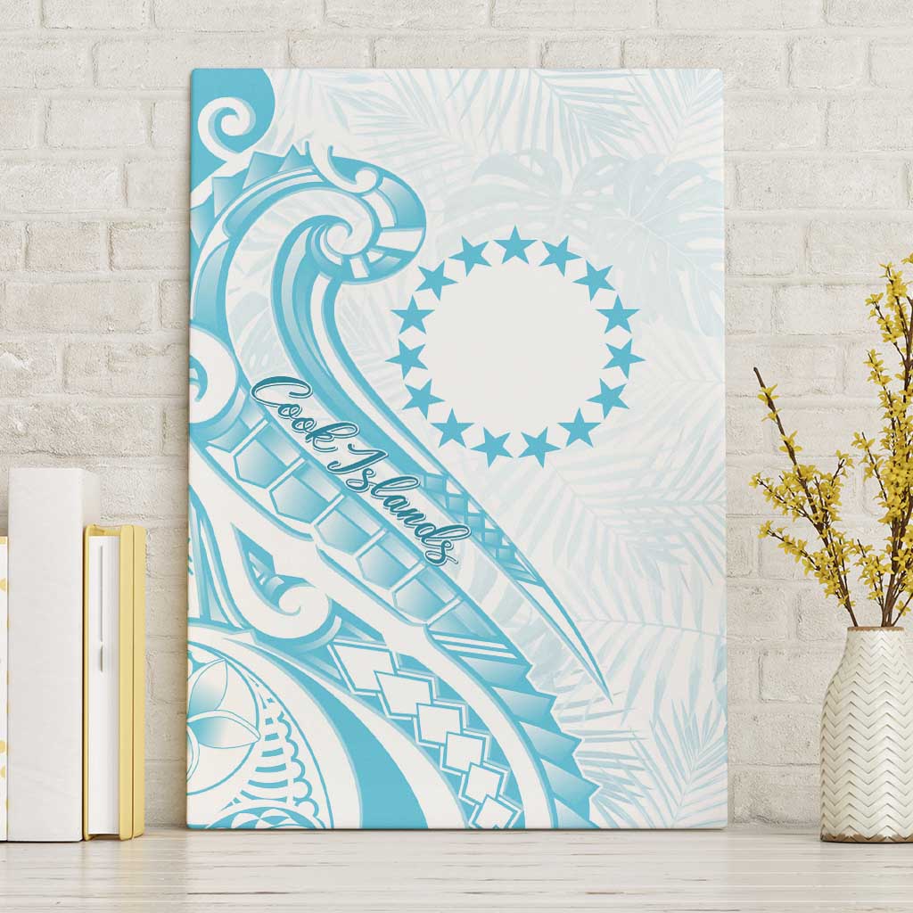 Kia Orana Cook Islands Canvas Wall Art Moana Plumeria Tropical Waves - Polynesian Pride