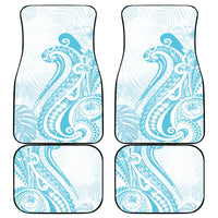 Kia Orana Cook Islands Car Mats Moana Plumeria Tropical Waves LT7 - Polynesian Pride