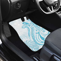 Kia Orana Cook Islands Car Mats Moana Plumeria Tropical Waves LT7 - Polynesian Pride