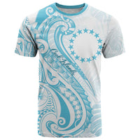 Kia Orana Cook Islands T Shirt Moana Plumeria Tropical Waves - Polynesian Pride