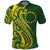 Kia Orana Cook Islands Polo Shirt Plumeria Tropical Waves - Polynesian Pride