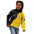 Australia Rugby Mix New Zealands Rugby Kid Hoodie Wallabies Versus Silver Fern Sporty Basic LT7 - Polynesian Pride