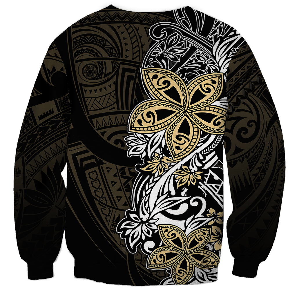Polynesian Pride Sweatshirt Tiare With Plumeria Mix Style LT7 - Polynesian Pride