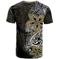 Polynesian Pride T Shirt Tiare With Plumeria Mix Style LT7 - Polynesian Pride