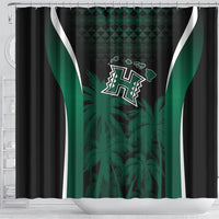 Hawaii Rainbow Warriors La'au Pama Shower Curtain LT7 - Polynesian Pride