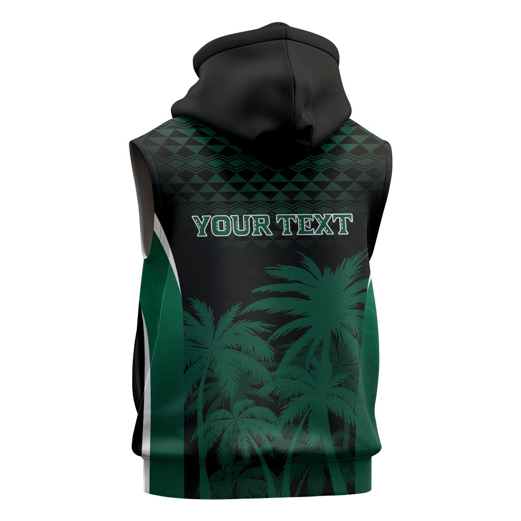 Hawaii Rainbow Warriors La'au Pama Personalized Sleeveless Zip Hoodie