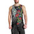 Meri Kirihimete New Zealand Men Tank Top Tui on Pohutukawa