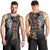 Meri Kirihimete New Zealand Men Tank Top Tui on Pohutukawa