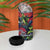 Meri Kirihimete New Zealand 4 in 1 Can Cooler Tumbler Tui on Pohutukawa - Blue Ver
