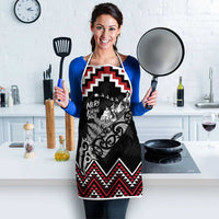 New Zealand Christmas Taniko Poutama Apron Mountainscape Maori Fern - Polynesian Pride