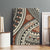 Bula Fiji Classic Masi Tapa Canvas Wall Art Vintage Brown - Polynesian Pride