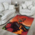 Hawaii Kilauea Volcano Area Rug Pele Goddess