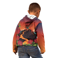Hawaii Kilauea Volcano Kid Hoodie Pele Goddess