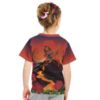Hawaii Kilauea Volcano Kid T Shirt Pele Goddess LT7 - Polynesian Pride