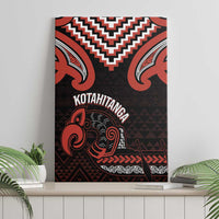 Maori Waitangi Canvas Wall Art Kotahitanga Poutama Mix Whakairo LT7 - Polynesian Pride