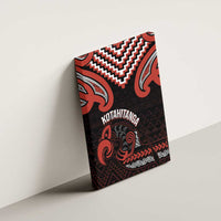 Maori Waitangi Canvas Wall Art Kotahitanga Poutama Mix Whakairo LT7 - Polynesian Pride