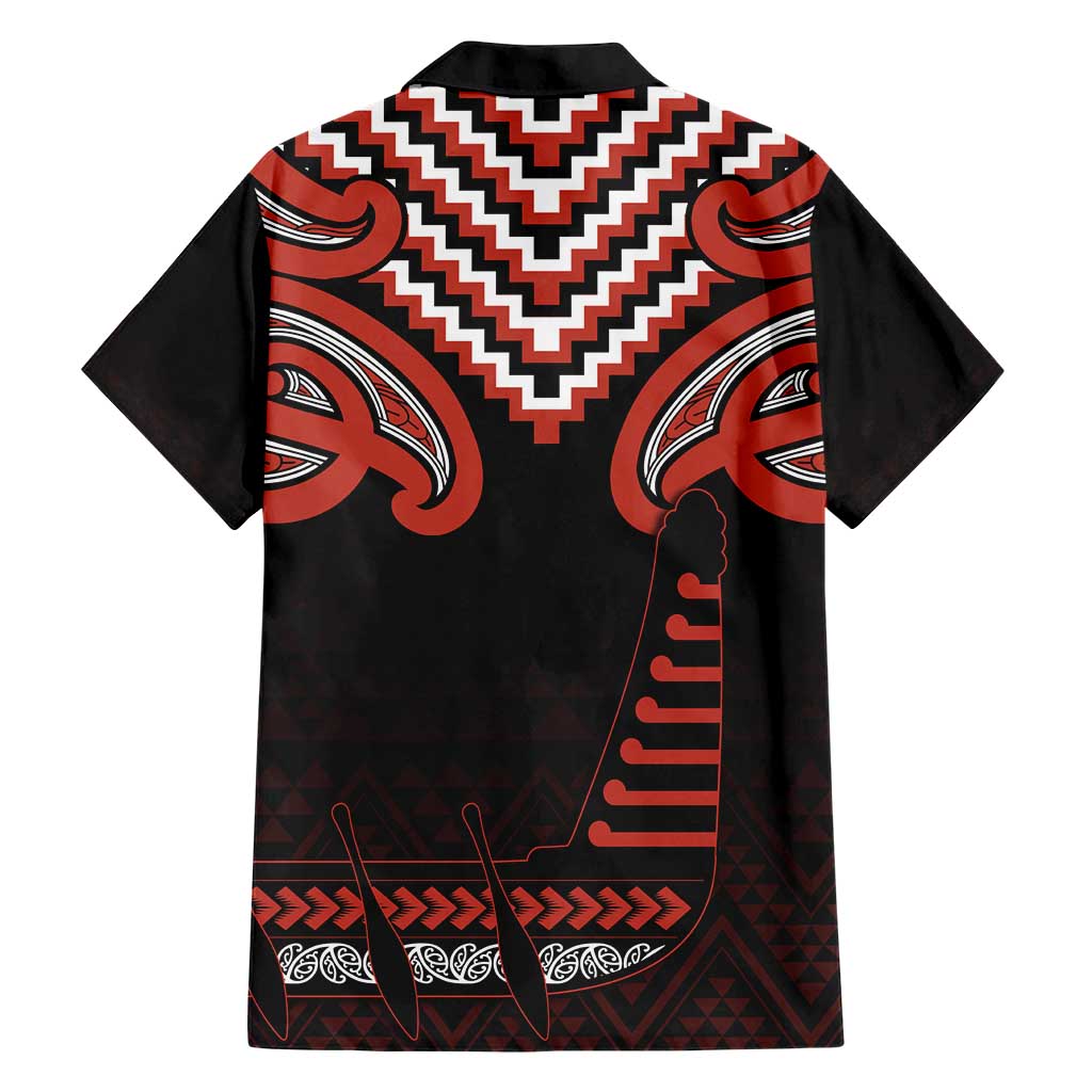 Maori Waitangi Family Matching Short Sleeve Bodycon Dress and Hawaiian Shirt Kotahitanga Poutama Mix Whakairo LT7 - Polynesian Pride