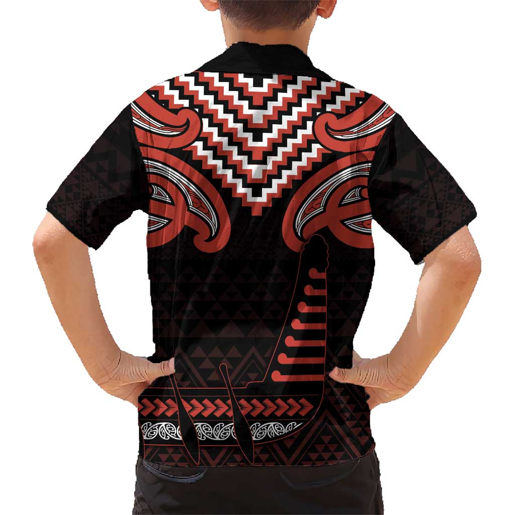 Maori Waitangi Hawaiian Shirt Kotahitanga Poutama Mix Whakairo - Polynesian Pride