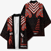 Maori Waitangi Kimono Kotahitanga Poutama Mix Whakairo LT7 - Polynesian Pride