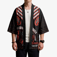 Maori Waitangi Kimono Kotahitanga Poutama Mix Whakairo LT7 - Polynesian Pride